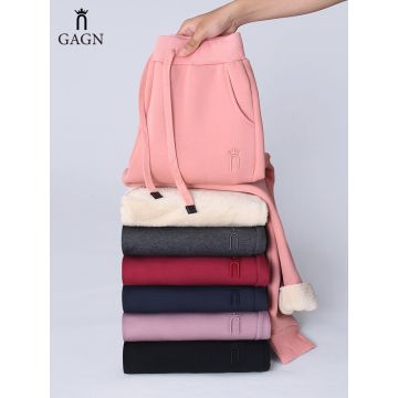 بنطال رياضي سميك ومبطن بالصوف 